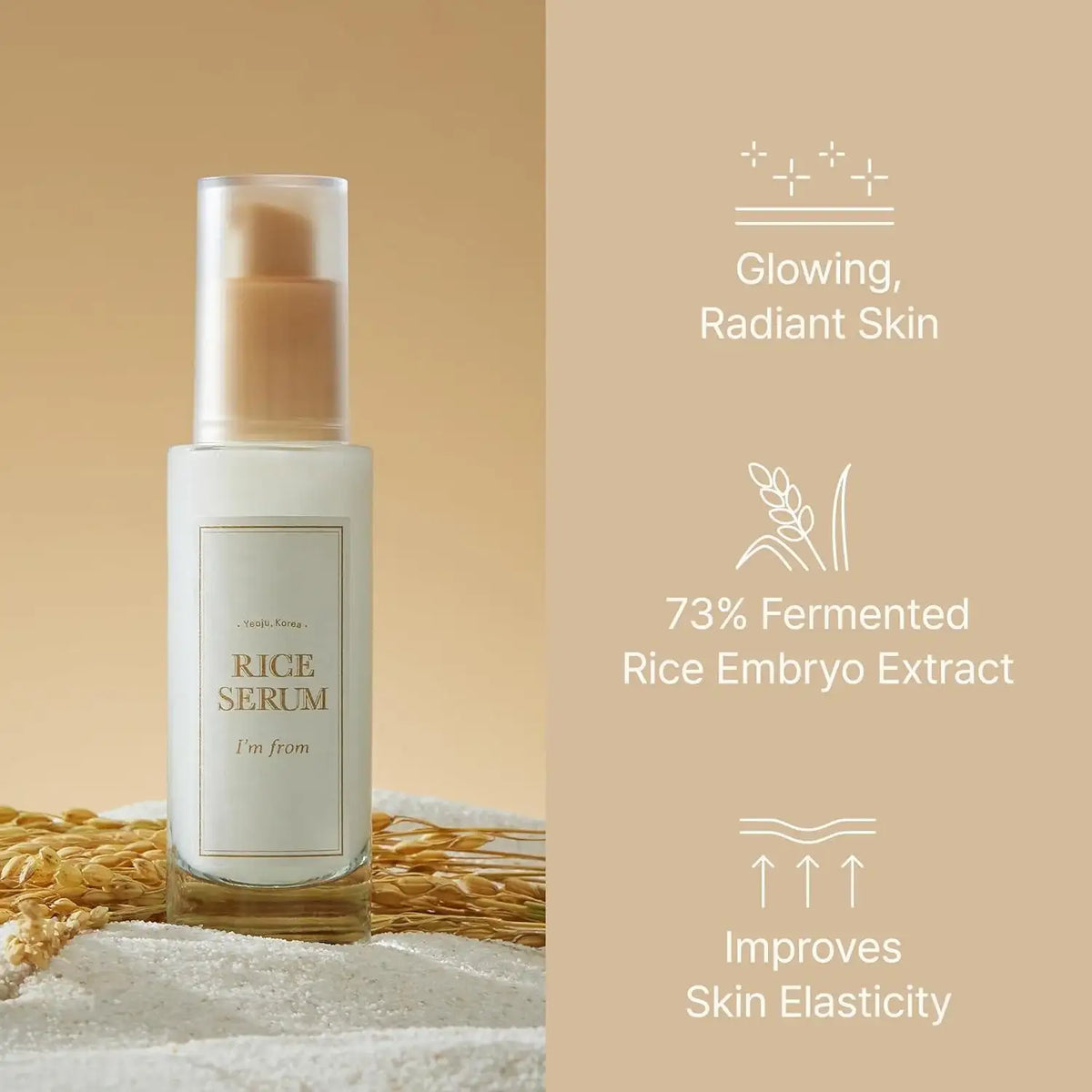 I’m From Rice Serum 30ml Korean beauty product image 3