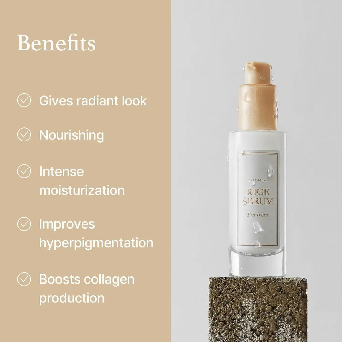 I’m From Rice Serum 30ml Korean beauty product image 7