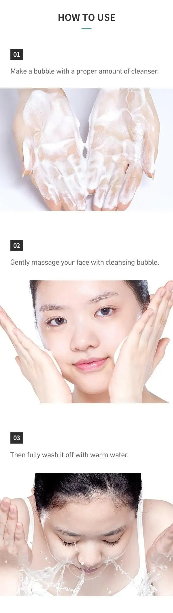 Etude House Baking Powder B.B Deep Cleansing Foam 160ml Korean beauty product image 4