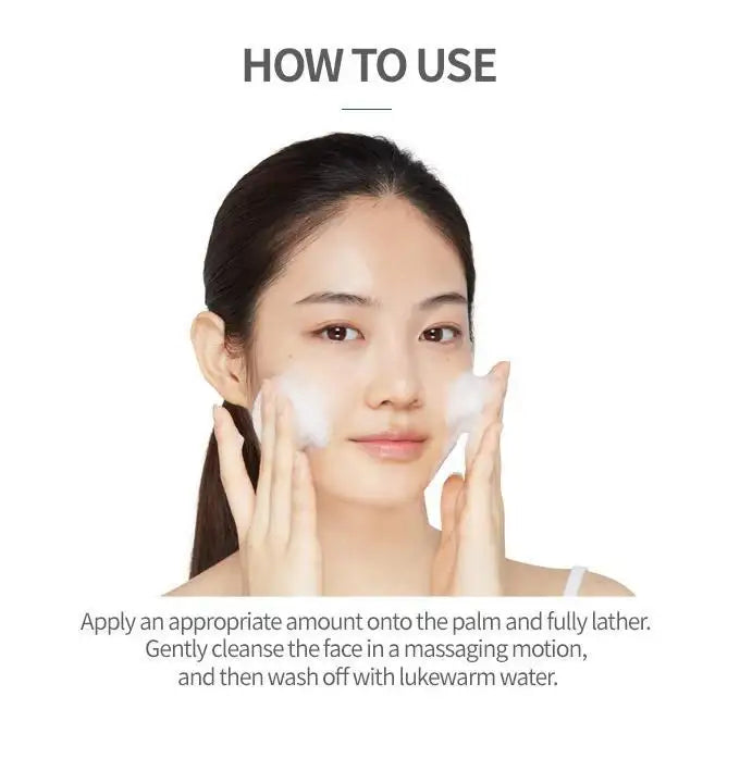 Etude House AC Clean Up Cleansing Foam 150ml Korean beauty product image 4