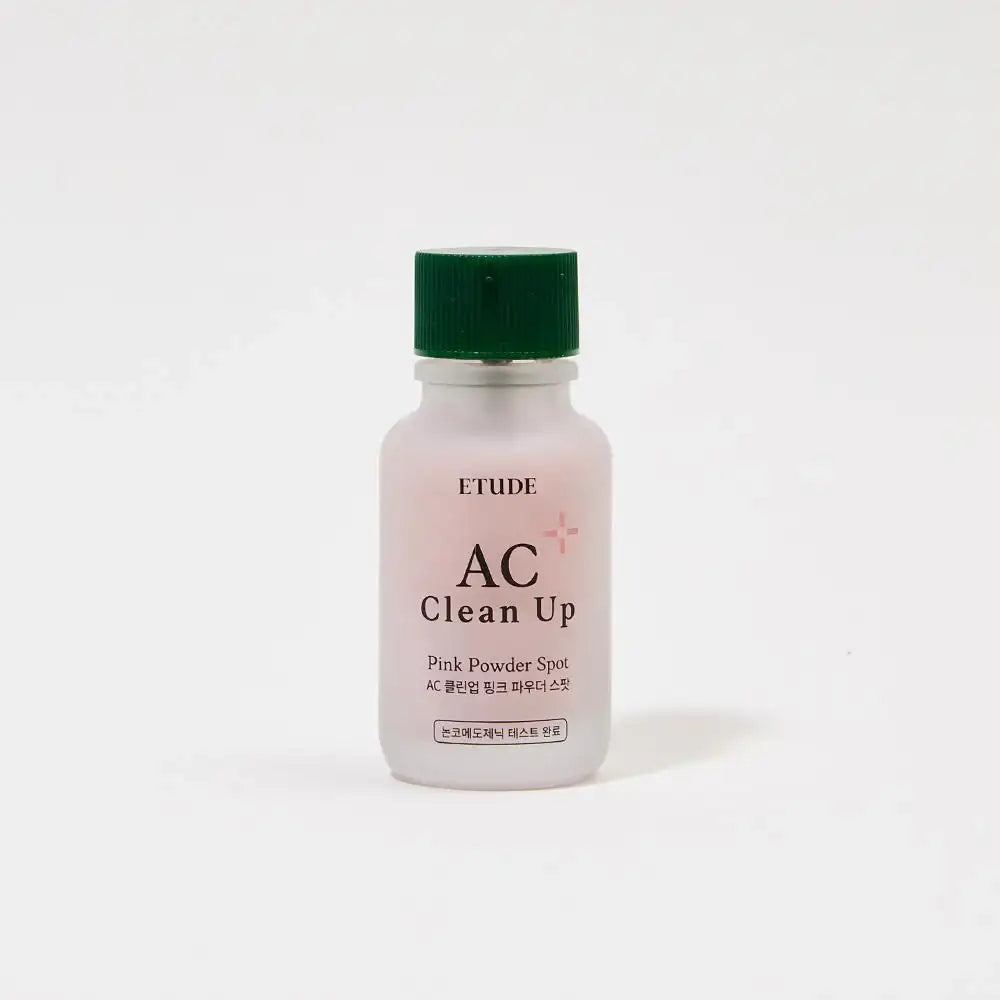 Etude House AC Clean Up Pink Powder Spot 15ml Korean beauty product image 4