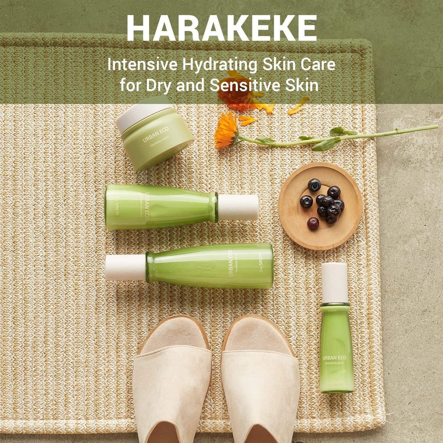 The Saem Urban Eco Harakeke Fresh Cream 50ml Korean beauty product image 9