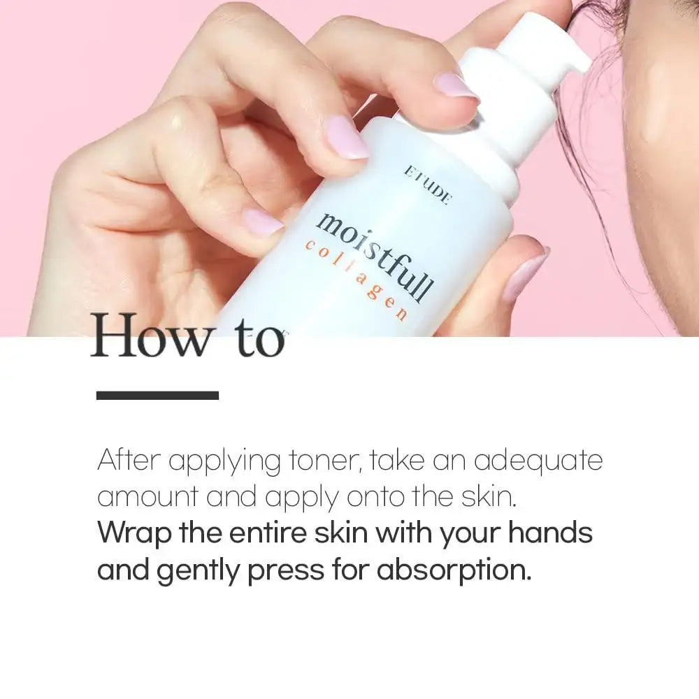 Etude House Moistfull Collagen Essence 80ml Korean beauty product image 9