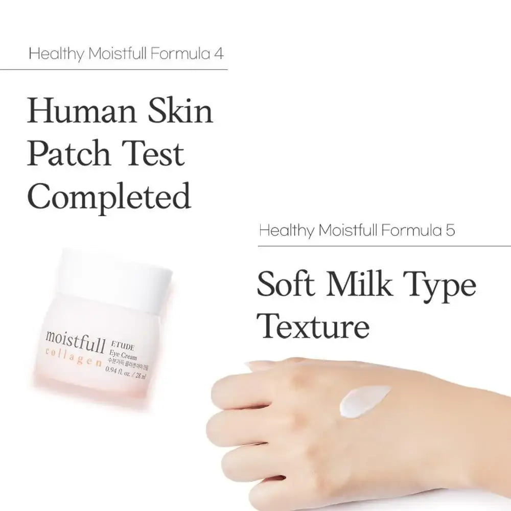 Etude House Moistfull Collagen Eye Cream 28ml Korean beauty product image 10
