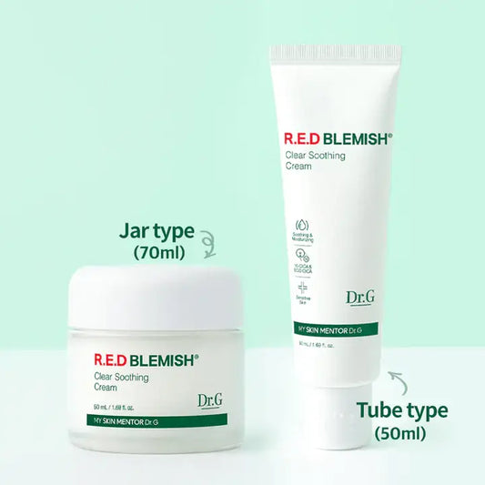 Dr.G Red Blemish Clear Soothing Cream 70ml Korean skincare product image 2