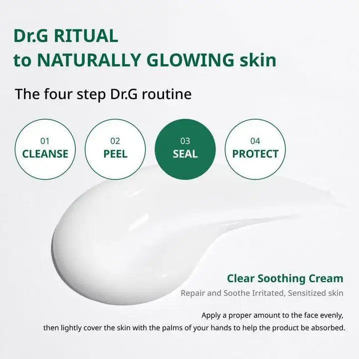 Dr.G Red Blemish Clear Soothing Cream 70ml Korean skincare product image 10
