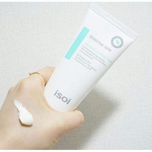 isoi Sensitive Skin Anti-Dust Cleansing Foam 100ml Korean skincare product image 3