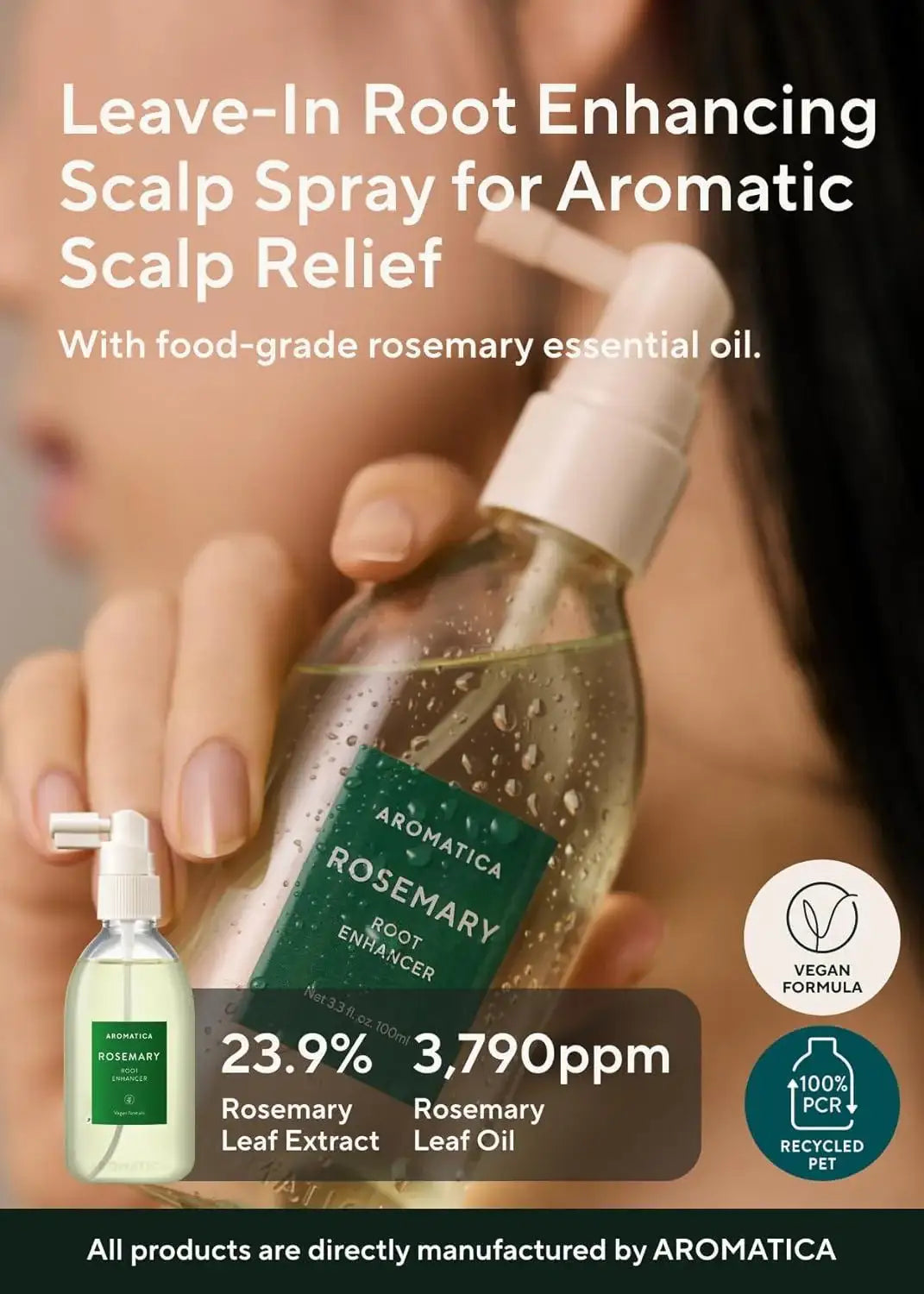 AROMATICA Rosemary Root Enhancer 100mL — Scalp Tonic — product detail 3