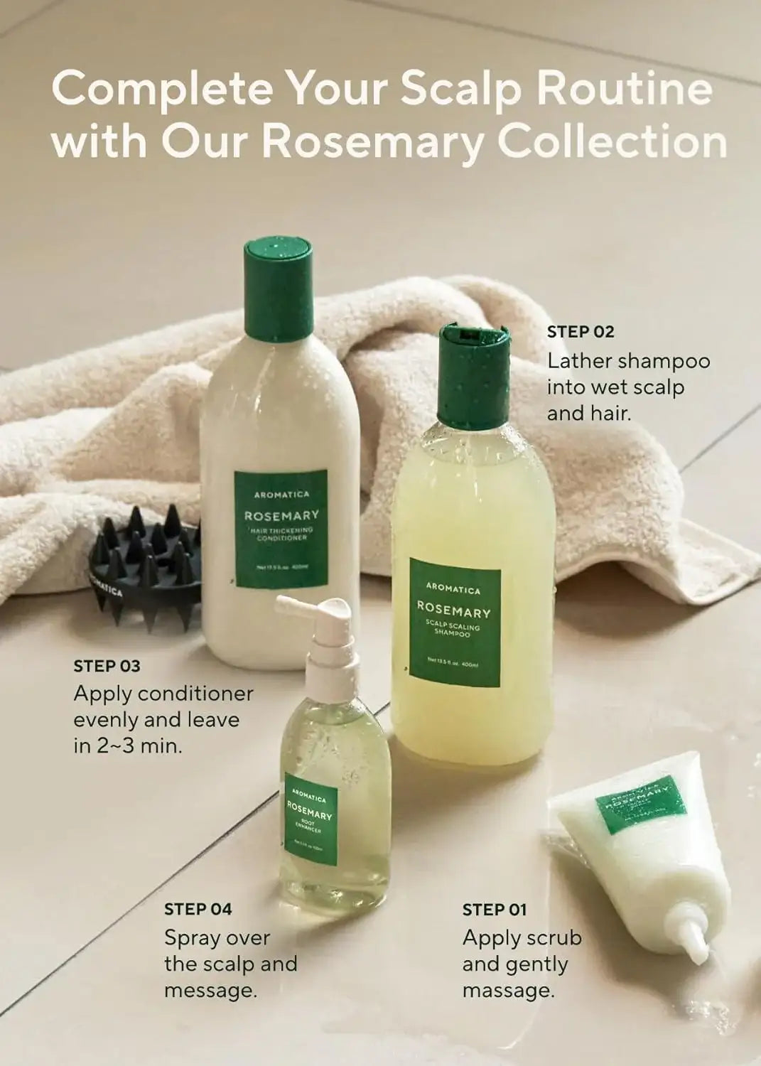 AROMATICA Rosemary Root Enhancer 100mL — Scalp Tonic — product detail 7
