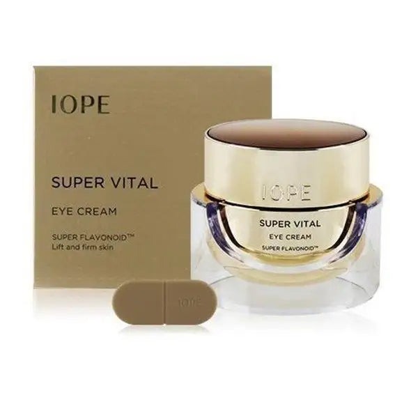 IOPE SUPER VITAL EYE CREAM 25ml Korean skincare product image 4