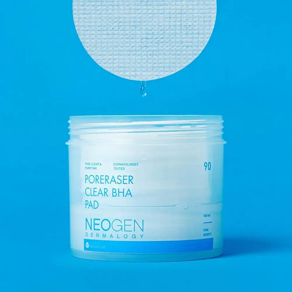NeoGen DERMALOGY PORERASER CLEAR BHA PAD 160ML (90 PADS) Korean product view 6
