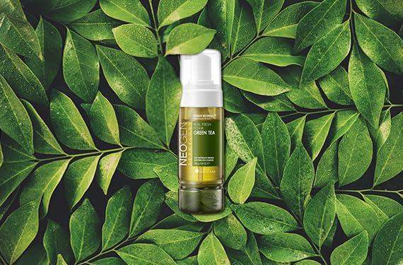 NeoGen DERMALOGY REAL FRESH FOAM CLEANSER GREEN TEA 160G Korean product view 13