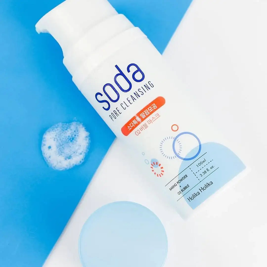 Holika Holika Soda Pore Cleansing O2 Bubble Mask 100ml Korean beauty product image 4