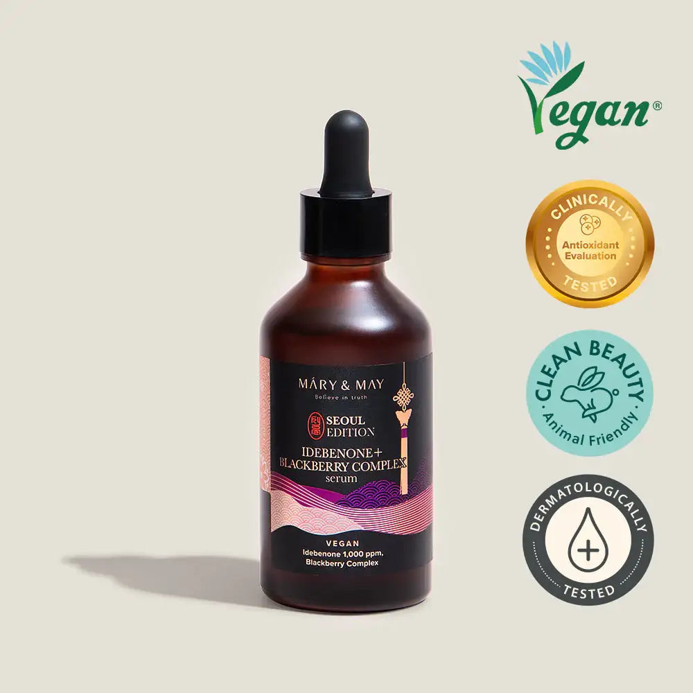 Mary&May Idebenone+Blackberry Complex Serum_80ml Korean product view 1