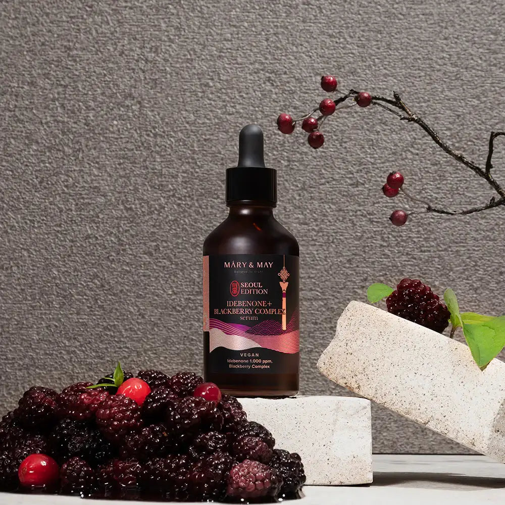 Mary&May Idebenone+Blackberry Complex Serum_80ml Korean product view 4