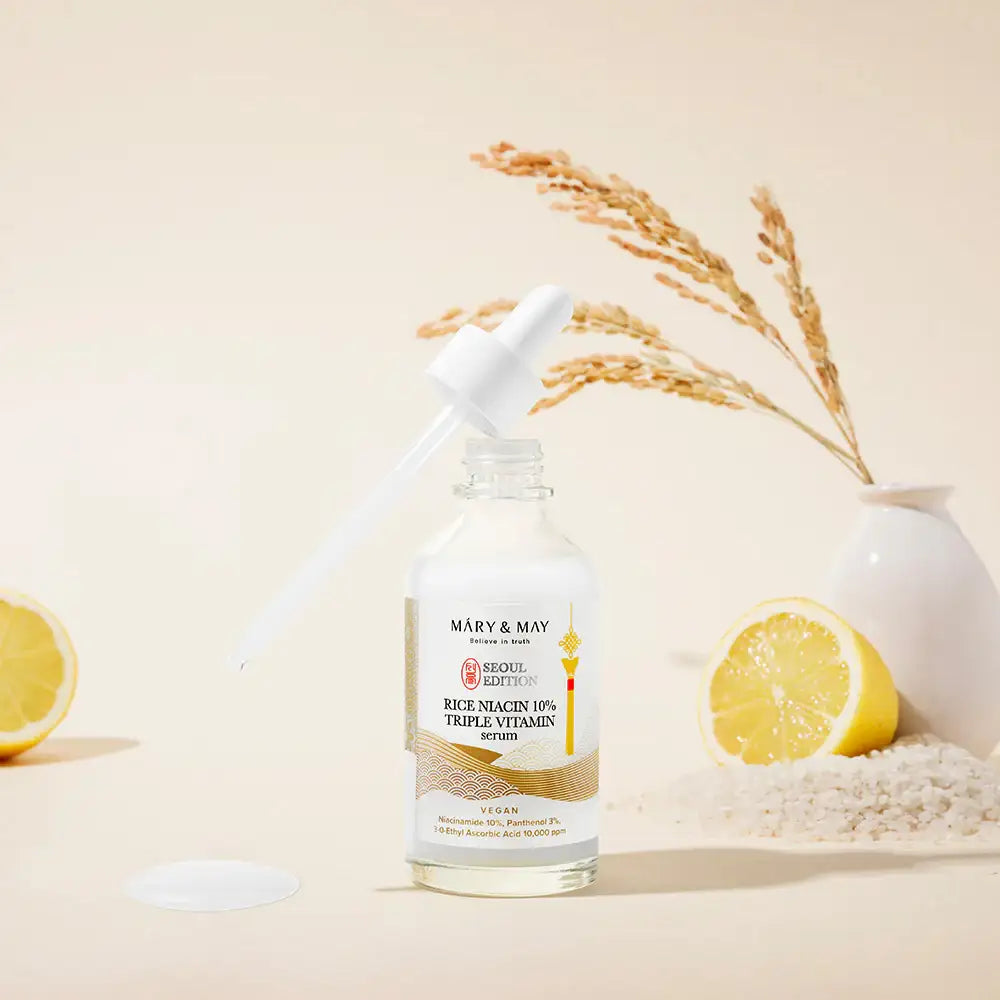 Mary&May Rice niacin 10% Triple Vitamin Serum 80ml Korean product view 5