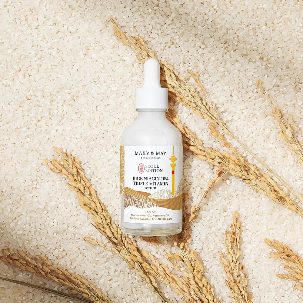 Mary&May Rice niacin 10% Triple Vitamin Serum 80ml Korean product view 7