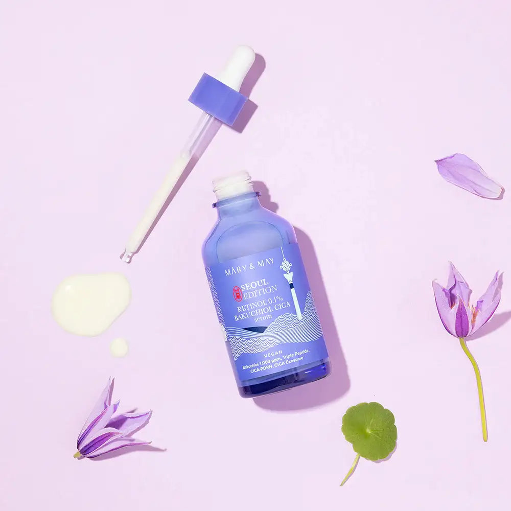 Mary&May Retinol 0.1% Bakuchiol Cica Serum 80ml Korean product view 5