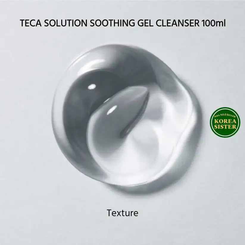 Madeca21 Teca Solution Soothing Gel Cleanser 100ml product packaging view