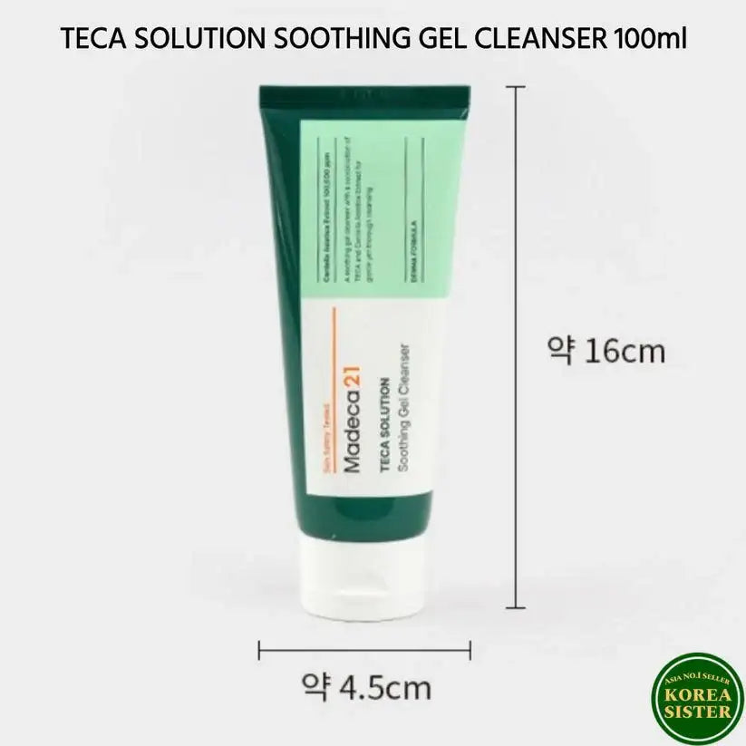 Madeca21 Teca Solution Soothing Gel Cleanser 100ml Madeca21 product detail view
