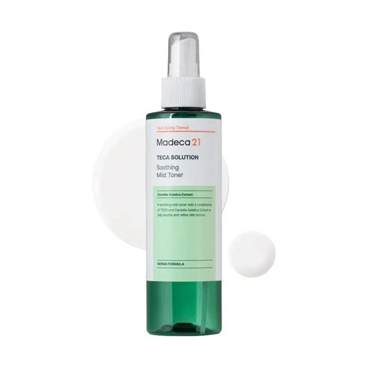 Madeca21 Teca Solution Soothing Mist Toner 200ml product packaging view