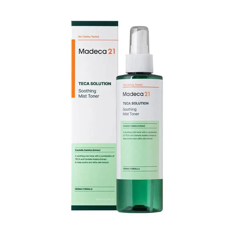 Madeca21 Teca Solution Soothing Mist Toner 200ml daily skincare product view