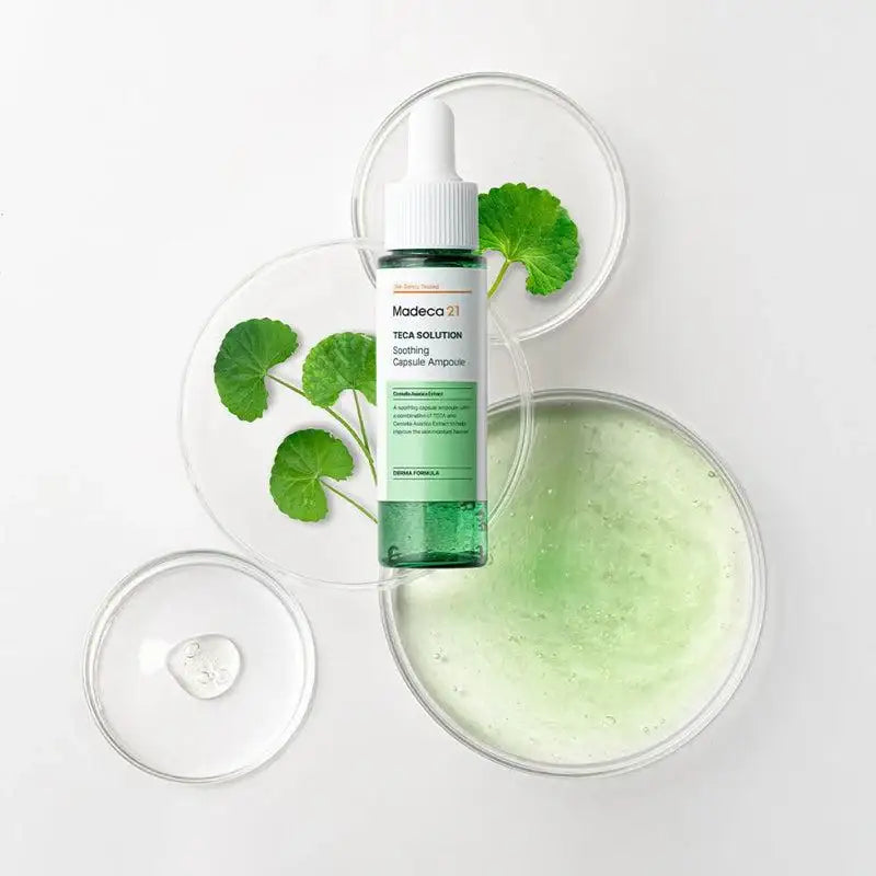 Madeca21 Teca Solution Soothing Capsule Ampoule 30ml daily skincare product view