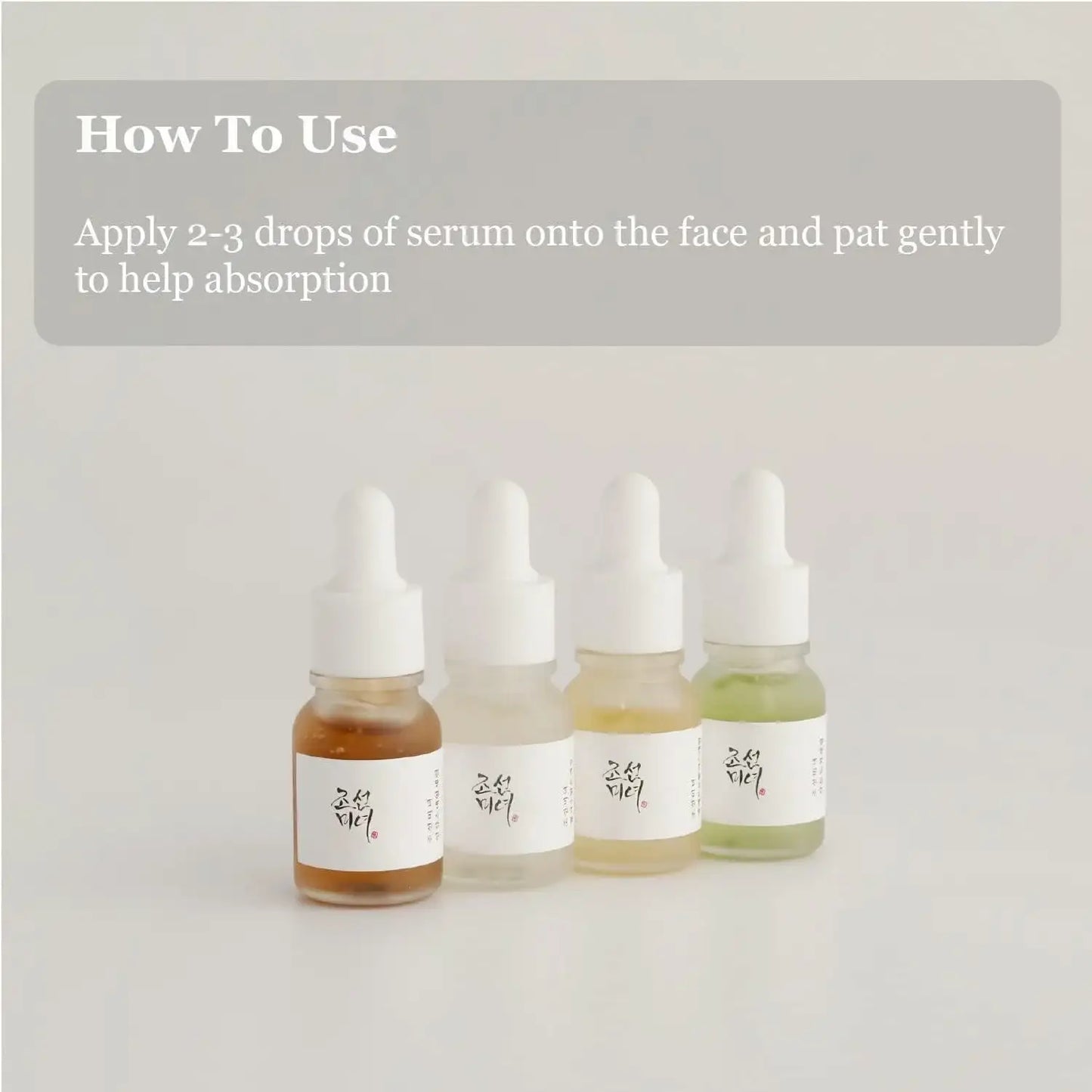 BeautyOfJoseon Hanbang Serum Discovery Kit (10ml*4ea) — Serum Discovery Kit — product detail 10