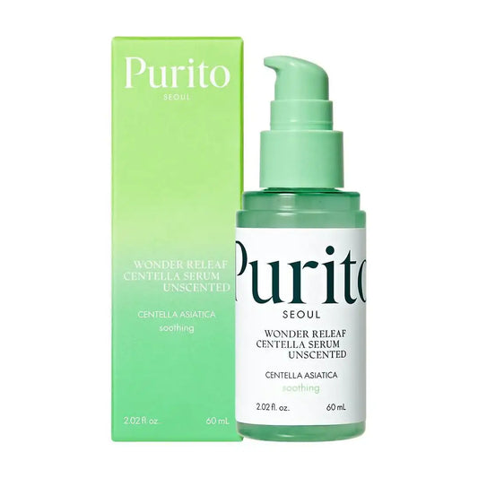 Purito Wonder Releaf Centella Serum Unscented 60ml Korean product view 2