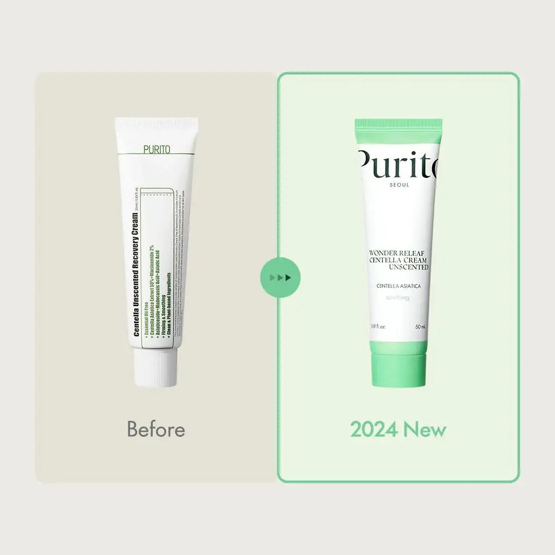 Purito Wonder Releaf Centella Cream 50ml Korean product view 5