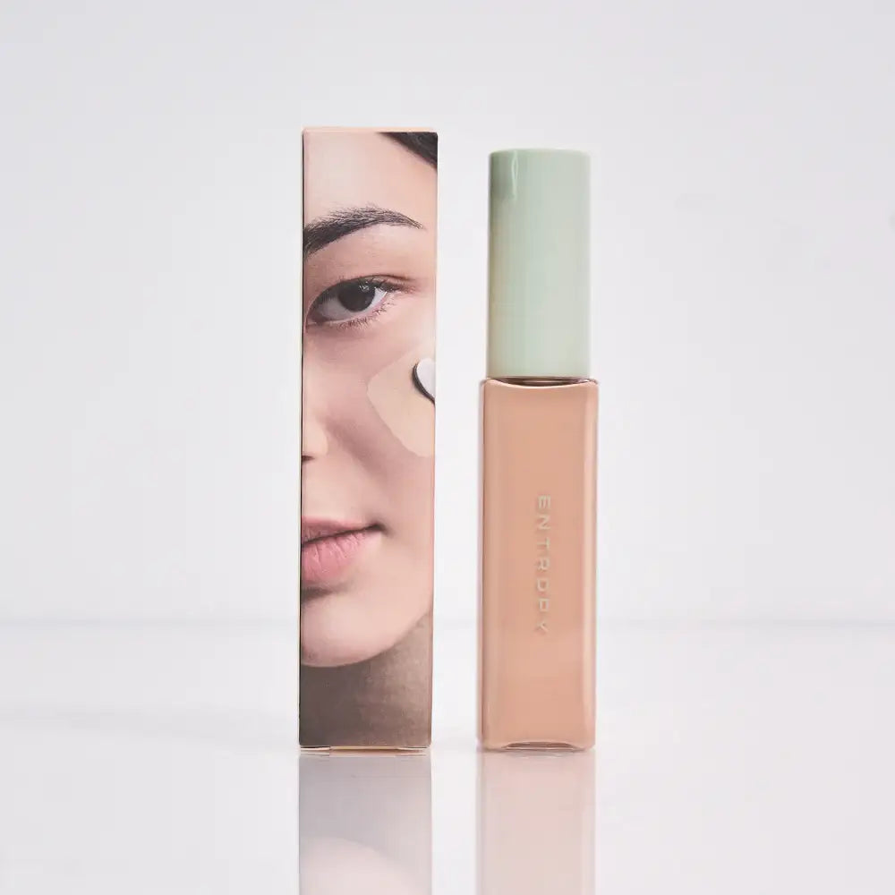Entropy ORGANZA FIT SPATULA FOUNDATION #19.8 Korean makeup product image 2