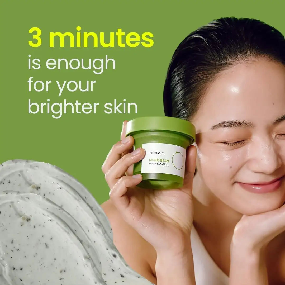 Beplain Mung Bean Pore Clay Mask 120ml — Clay Mask — product detail 5