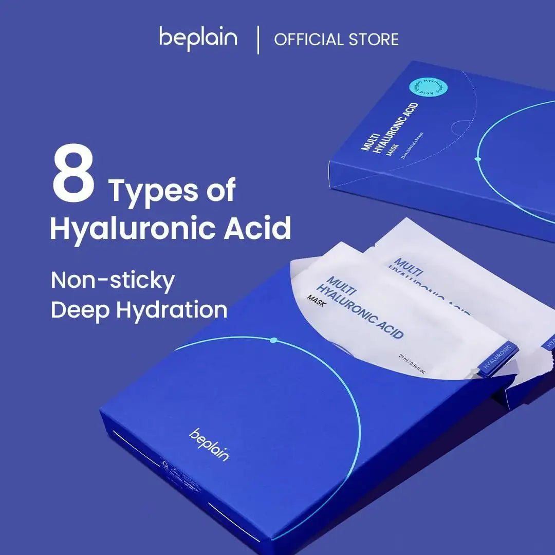 Beplain Multi Hyaluronic Acid Mask 5ea — Sheet Mask — product detail 5