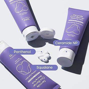 Purito Dermide Cica Barrier Sleeping Pack 80ml Korean product view 9