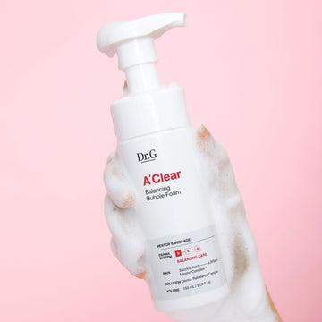 Dr.G A' Clear Bubble Foam 150ml Korean skincare product image 4
