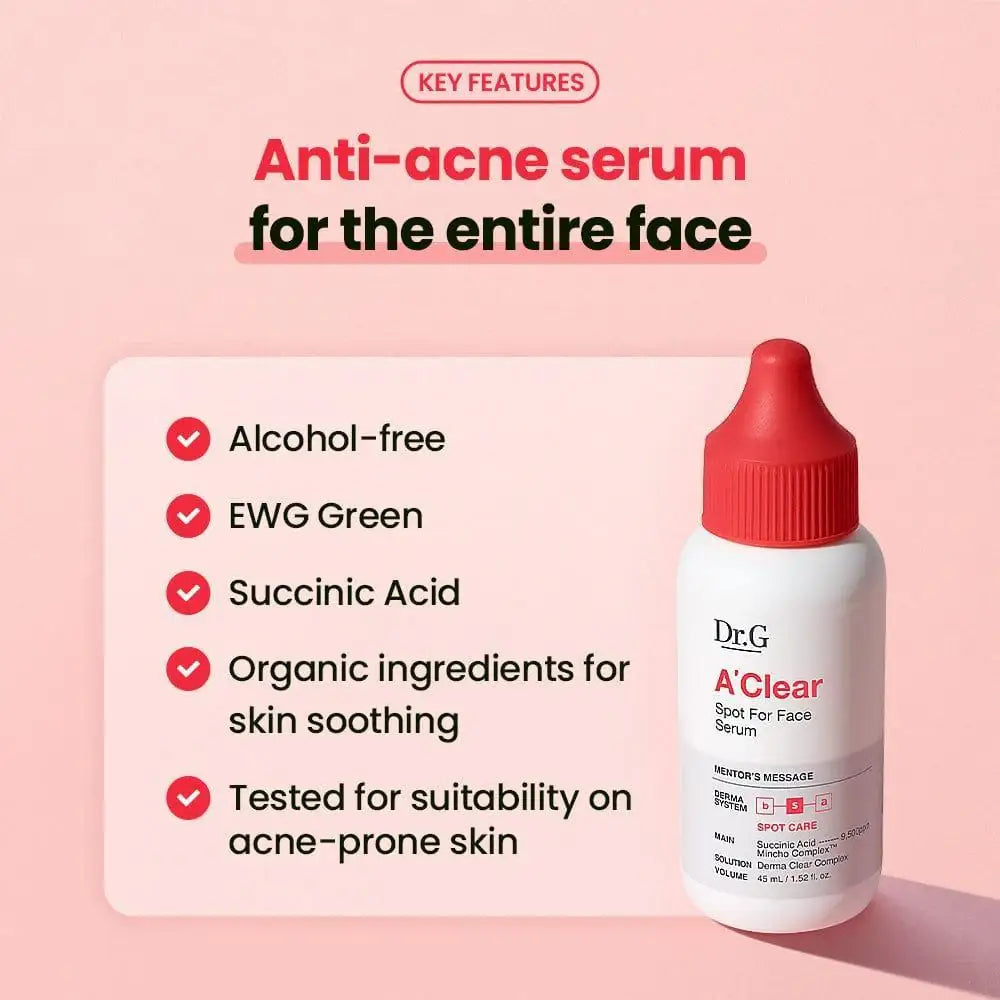 Dr.G A' Clear Spot For Face Serum 45ml Korean skincare product image 5