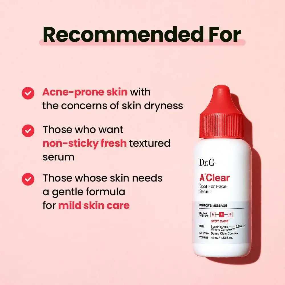 Dr.G A' Clear Spot For Face Serum 45ml Korean skincare product image 6