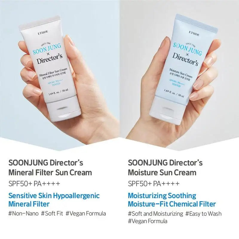 Etude House Soonjung Director's Moisture Sun Cream 50ml Korean beauty product image 7