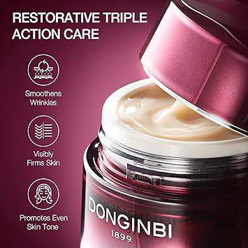 DONGINBI Red Ginseng Daily Defense Cream 25ml Korean red ginseng skincare product image 3