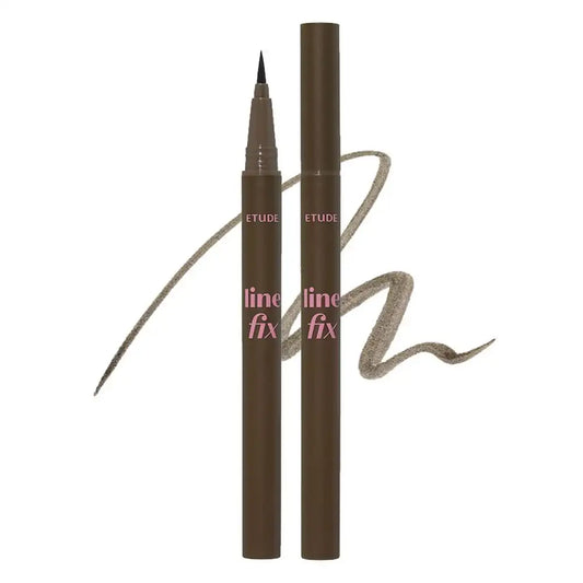 Etude House Line Fix Brush Liner 0.5g - Brown Korean beauty product image 2