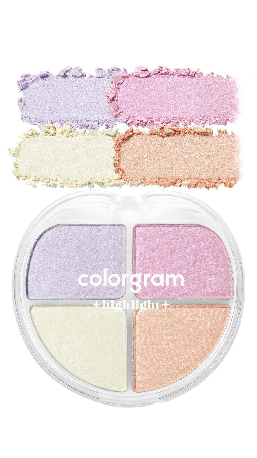 Colorgram Tintory Highlighter Palette 01 Jelly Beam Korean makeup product image 1