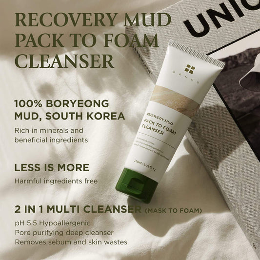 RECOVERY MUD PACK TO FOAM CLEANSER 110ml — product detail 2
