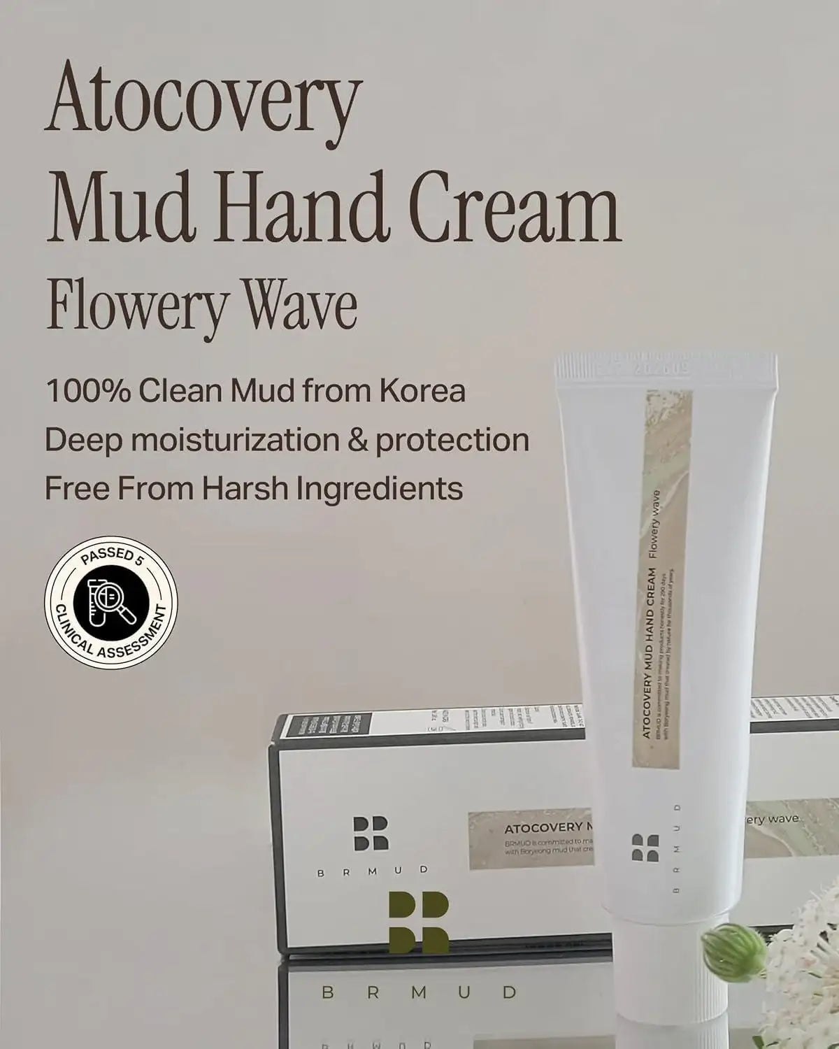 ATOCOVERY MUD HAND CREAM (FLOWERY WAVE) 50ml — product detail 2