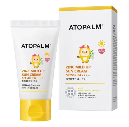 ATOPALM Zinc Mild Up Sun Cream SPF50+ PA++++ 65g — Mineral Sunscreen — product detail 2