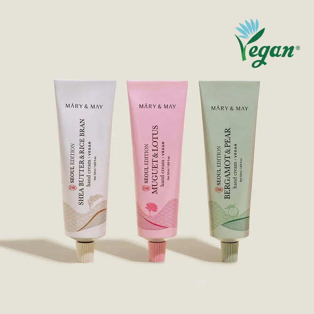 Mary&May Seoul Edition Hand Cream Trio Set (50ml x3) Korean product view 1