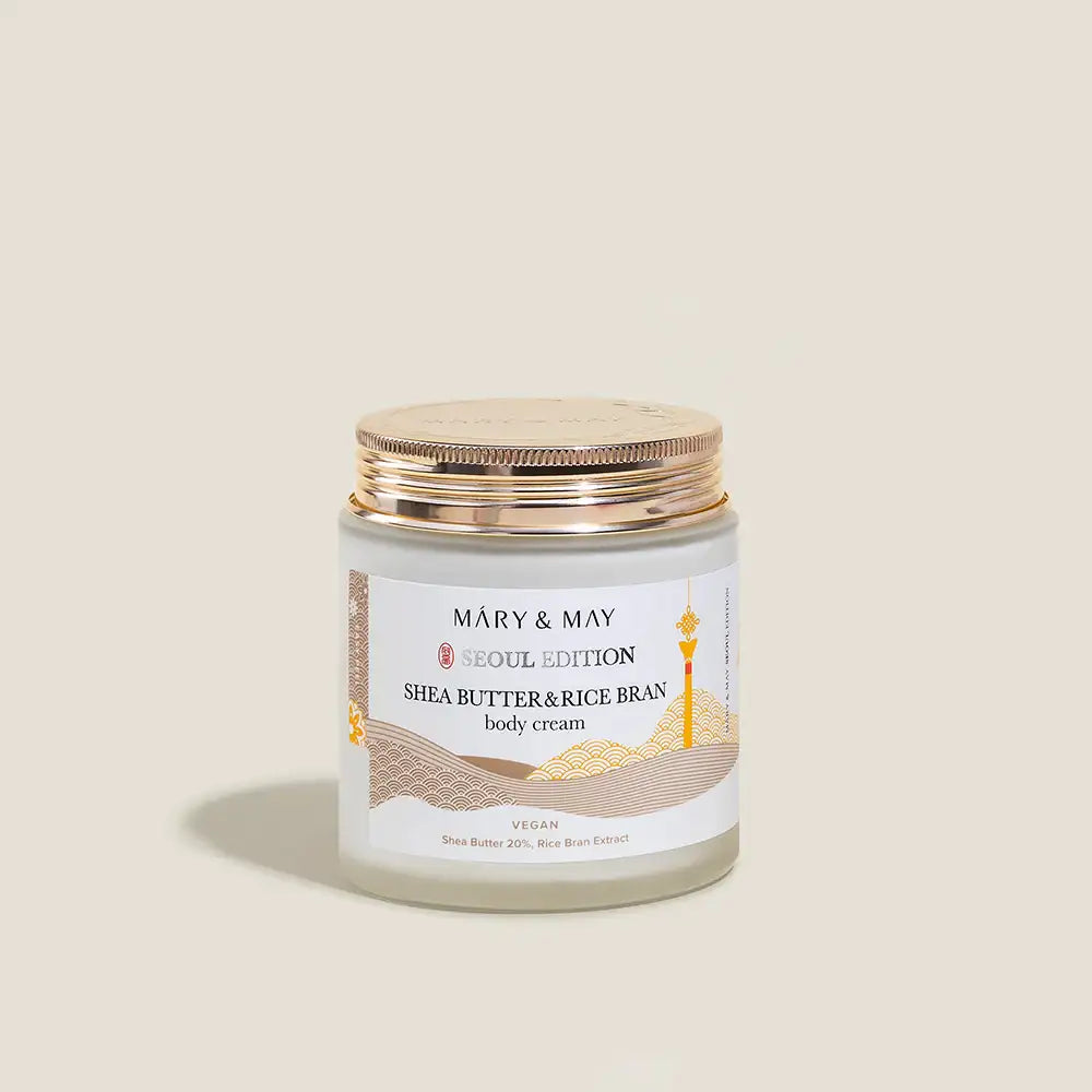 Mary&May Shea Butter & Rice Bran Body Cream 250ml Korean product view 2