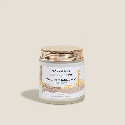 Mary&May Shea Butter & Rice Bran Body Cream 250ml Korean product view 2