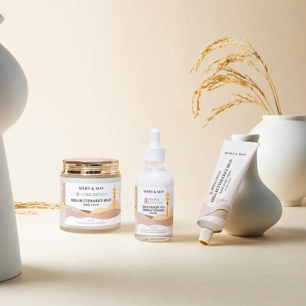 Mary&May Shea Butter & Rice Bran Body Cream 250ml Korean product view 7