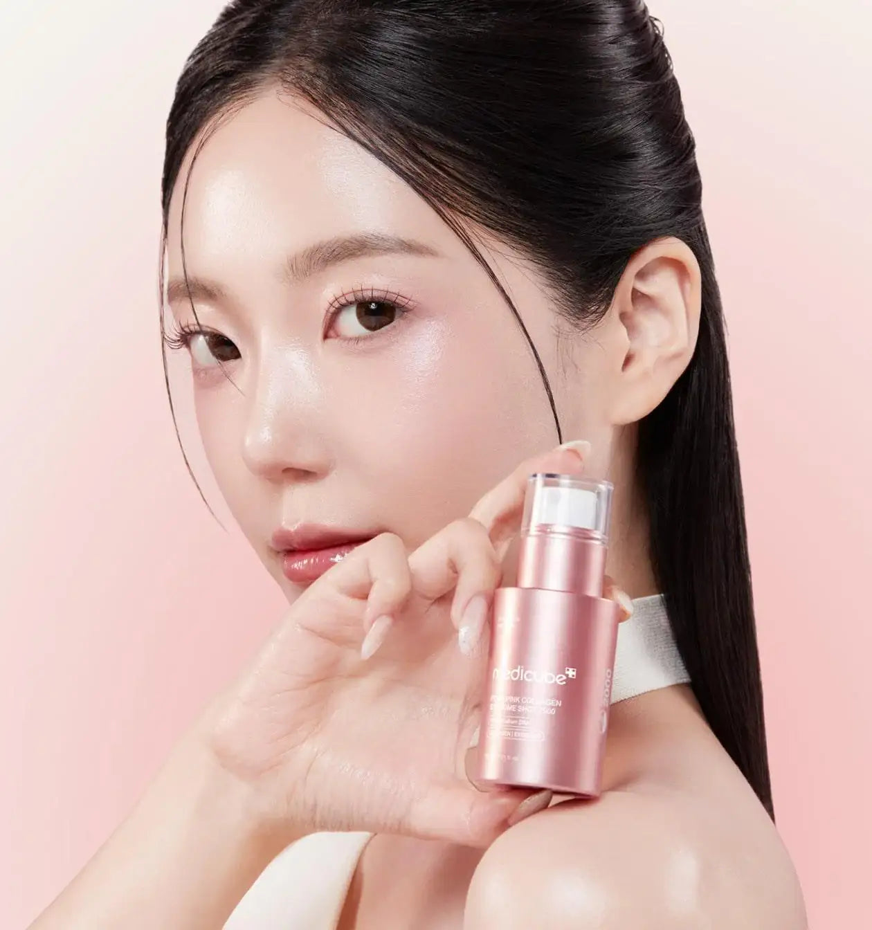 Medicube PDRN Pink Collagen exosome shot ampoule 7500 30ml Korean skincare product view 5