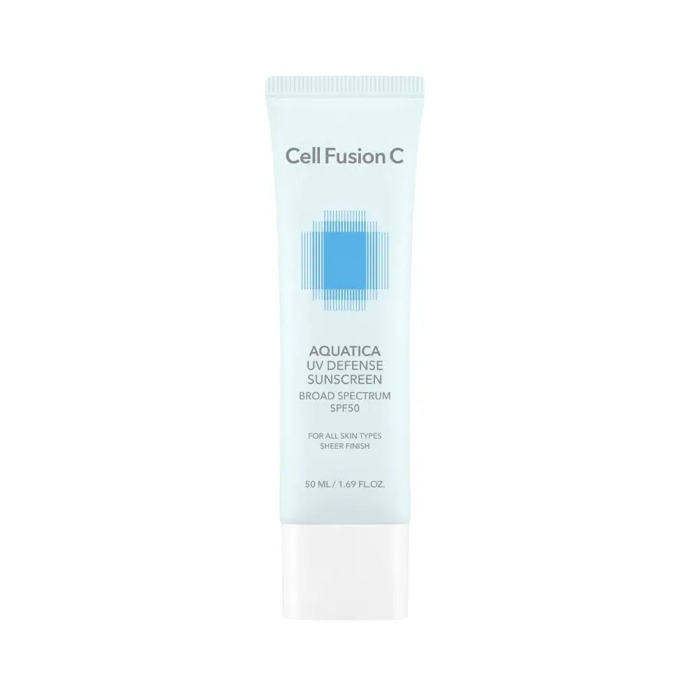 Cell Fusion C 1+1 Aquatica UV Defense Sunscreen OTC 50ml+50ml Korean skincare product image 10